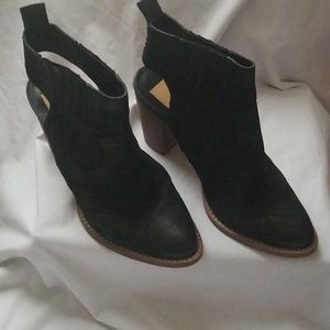 Dolce vita open back cowboy bootie